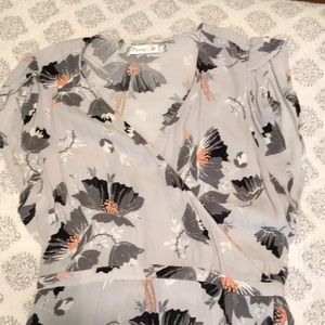 Sunny Girl Floral Wrap Dress